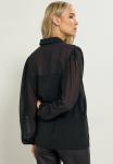 Блуза Long Tall Sally Button-down blouse, Black/Anthracite - фото 3