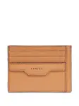 Кожаный держатель карт Lancel, коричневый - фото
