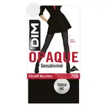 Матовые колготки непрозрачные с бархатистым эффектом, 70 ден Dim, черный - фото