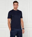 Футболка мужская Ea7 с логотипом бренда, синий - фото