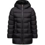 Moncler Пуховик Barend с капюшоном черный для детей 3-7 лет - фото