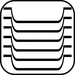 Поднос APS «Винтаж», покрытие «под старое», серый - фото 4