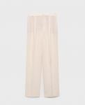 Женские брюки прямого кроя MANGO, Vanilla - фото