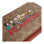 COACH Кожаный клатч кроссбоди Snoopy - фото 5