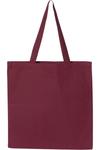Рекламная сумка Q-Tees, бордовый - фото 2