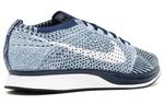 Кроссовки flyknit racer Nike, синий - фото 3