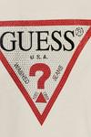Детская хлопковая толстовка Guess, бежевый - фото 3