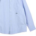 COACH Рубашка SS25 мужская в синюю полоску - фото 4