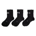Носки до колена унисекс Under Armour, 3 шт. (черный) - фото 2
