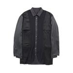 Куртка Maison Margiela Patchwork Inside-Out Jacket, Charcoal - фото