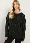 Джемпер Long Tall Sally Jumper, Black/Anthracite - фото