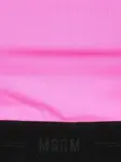 Майка с эластичным поясом MSGM, розовый - фото 3