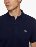 Поло с короткими рукавами классического кроя Lacoste, цвет Blue Navy - фото 4