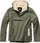 Куртка Brandit Windbreaker Sherpa Jacket, оливковый - фото