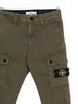 Брюки с карманами-карго Stone Island Junior, зеленый - фото 3
