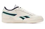 Обувь для скейтбординга Reebok Club C унисекс, Beige/Green - фото 2