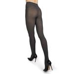 Колготки-Свитера в рубчик Memoi, Black - фото 3