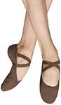 Балетные туфли/чешки Bloch Dance Men's Performa Stretch Canvas с разделенной подошвой, Cocoa - фото 6