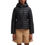 Moncler Куртка-бомбер с молнией и нашивкой, Black - фото 6