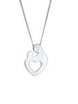 Elli Колье из серебра 925 пробы в форме сердца - фото 4