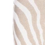 Мини-юбка с принтом zebra BALMAIN, хаки - фото 6