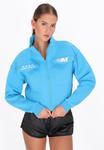 Толстовка myMo ATHLSR Zip-up sweatshirt, Turquoise - фото