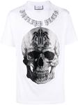 Philipp Plein футболка Gothic Banner, белый - фото
