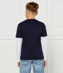 Лонгслив regular fit Guess, темно-синий - фото 3