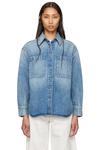 Синяя джинсовая рубашка Overland SLVRLAKE - фото