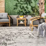 Современный абстрактный ковер Meaghan Nuloom, 153x244 см - фото 7