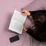 Простыня Nova3 черная 180см x 200см Eurofirany - фото 9