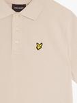 Детская хлопковая поло Lyle & Scott, Beige - фото 3