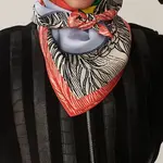 HERMES Шёлковый шарф Multicolor, Multicolor - фото 3