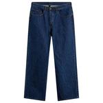 Тяжелые джинсы-баги No Problemo, синий - фото