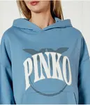 Толстовка Макамба Oversize fit Pinko, синий - фото 4