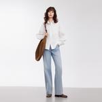 ELLE Рубашка Women's White Lapel Moderate - фото 5