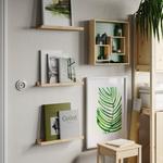 Картинная полка, сосна, 45 см IKEA Nordhägg - фото 4