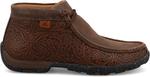 Ботинки Twisted X Men's 6" CellStretch Lacer Nano Safety Toe, Brown & Tooled Brown - фото 4