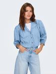 Блуза ONLY ONLRaYa, Blue Denim - фото 3