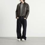 Кожаная куртка второго слоя для райдера Second/Layer, черный - фото 4