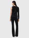 Брюки Zanni Velvet Flared AllSaints, Black - фото 7