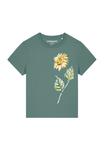 Футболка с принтом SONNENBLUME watapparel, темно-зеленый - фото 3