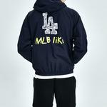 Нравится Коллекция Куртка Унисекс Темно-Синий Mlb - фото 3