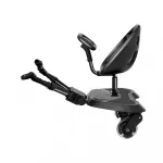 Универсальный столик для коляски Kikkaboo Ally XL с сиденьем, серебряный - фото 4