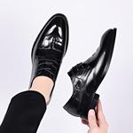 Черные туфли LUOMAIKE для мужчин - фото 5