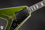 Gibson Gibson Custom Shop PSL Flying V Custom Gloss Gecko Green Metallic - фото 13