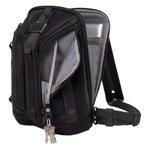 TUMI Холщовая сумка-слинг рюкзак унисекс черная - фото 6