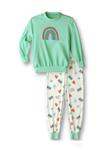 Пижамный комплект BÜNDCHEN Calida, зеленый - фото 3