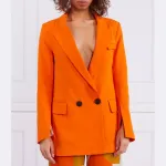 Пиджак элегантного кроя Beatrice B, оранжевый - фото