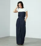 Джинсовая юбка Lee Multi-Way со съемным бюстье, цвет Indigo Blue - фото 2